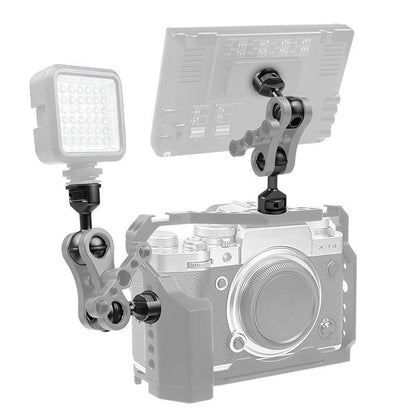 Universal 2.5cm Ball Head Clip for Action and Underwater Cameras - Black