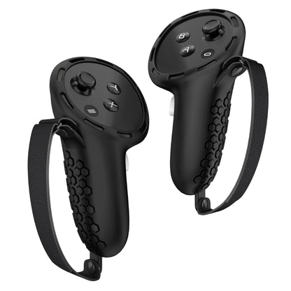 Non-Slip Silicone Cover For Meta Quest 3 Vr Controllers - White