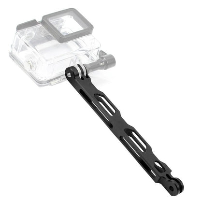 Aluminium Extension Arm for Action Cameras - 16.5cm - Blue