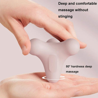 4-Corner Fascia Massage Ball For Neck & Shoulder Relief Yoga & Fitness - Green