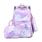 Backpack Set With Lunch Bag & Pencil Case For Kids - Purple