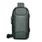 Men's Anti Theft Oxford Chest Bag - Army Green