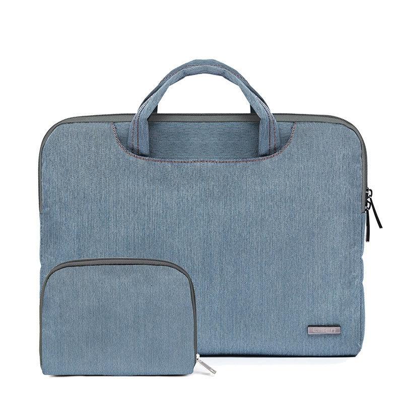 11.6 Inch Simple Business Laptop Bag With Liner - Ls-116 - Pu Brown