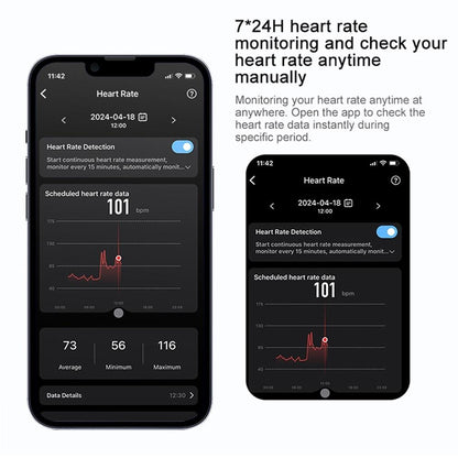 Smart Ring With Heart Rate Blood Oxygen Sleep & Sports Modes - Size 10 - Gold