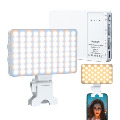 Portable Led Fill Light for Phone Laptop and Video Conferencing - Pink
