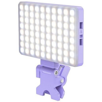 Portable Led Fill Light for Phone Laptop and Video Conferencing - Pink