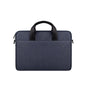 13.3 Inch Portable Laptop Bag with Single-shoulder Strap - Navy Cyan