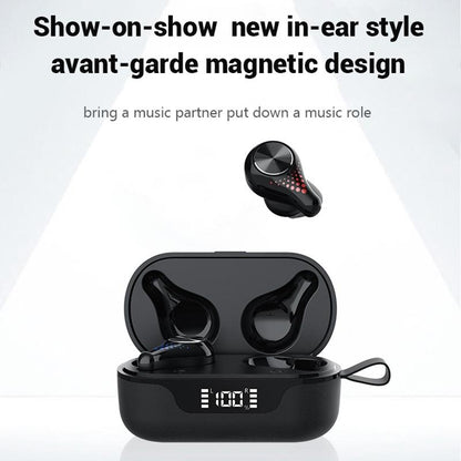 Waterproof T8 Wireless Bluetooth Earbuds with Led Display - Cloth