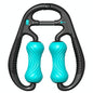 Mike Spiral Line Foam Roller For Muscle Relaxation - Lake Blue