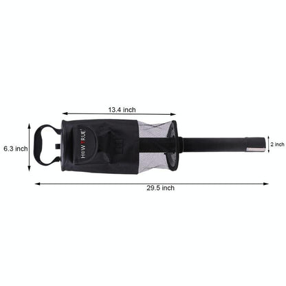 Detachable Golf Ball Picker - Standing - Black