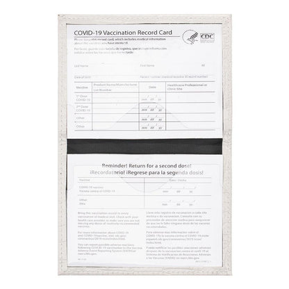Pu Crocodile Pattern Card Holder Fits Cdc Documents - Purple