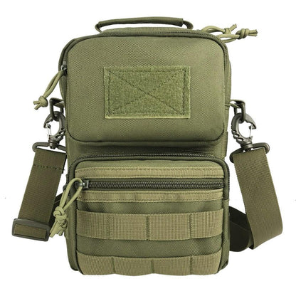 Waterproof Mountaineering Shoulder Bag Durable Outdoor Gear For Hiking And Camping - Armygreen