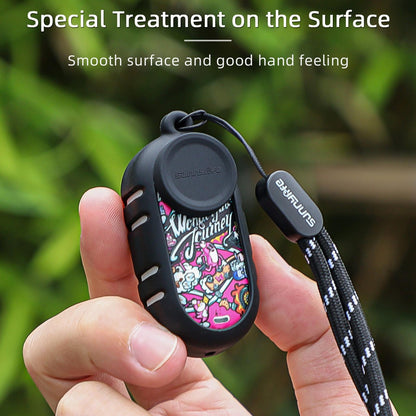 Insta360 Go 3 Silicone Case With Cooling Skin And Neck Strap - Black