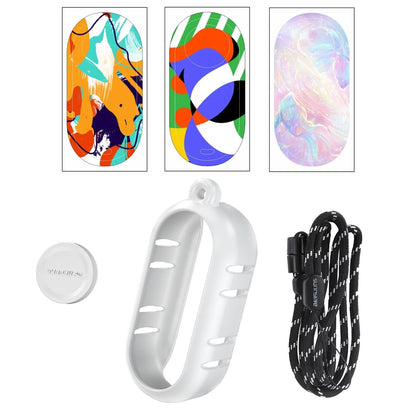 Insta360 Go 3 Silicone Case With Cooling Skin And Neck Strap - Black