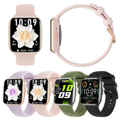 Waterproof Smart Watch With Blood Oxygen Monitoring - Ip68 - Black
