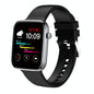 1.69 Inch Ip67 Waterproof Smart Watch With Touch Screen Health Monitoring - Black