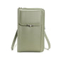 Women Crossbody Cell Phone Wallet Storage Bag - Green