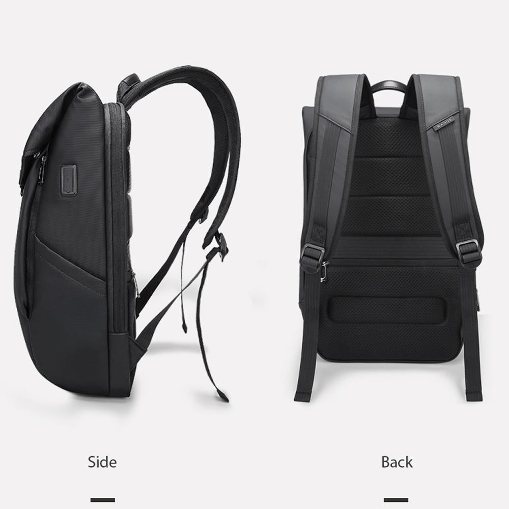 Waterproof Anti-Theft Laptop Backpack For Daily Work And Business - 15.6 Inch - Grey