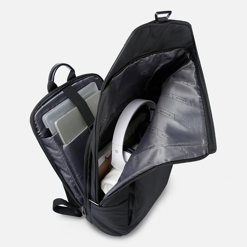 Waterproof Anti-Theft Laptop Backpack For Daily Work And Business - 15.6 Inch - Grey