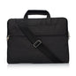 11.6 Inch Laptop Bag - Portable One Shoulder Zipper For Macbook Samsung Sony Dell Alienware Chuwi Asus Hp - Black
