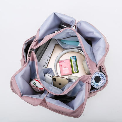 Women Dry / Wet Gym Bag with Separation - no Code - Deep Pink