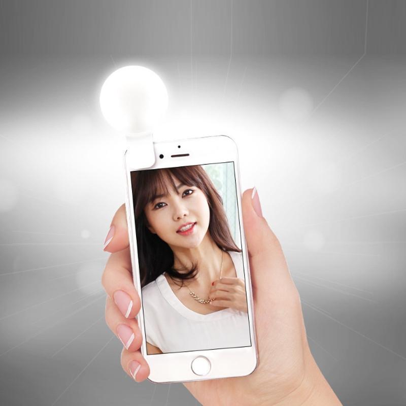 2-pack Led Selfie Light for Mobile Phone Photography - Pink