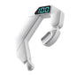 Digital Display Bone Conduction Bluetooth Headset - Sporty Design - White