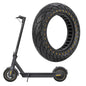 10 Inflatable Honeycomb Solid Run-flat Tire Electric Scooter - 36Mm Slot Yellow