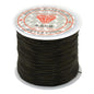 2 Pack 50M 0.5Mm Elastic Cord For Jewelry Making - Brown