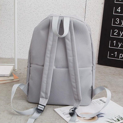 Versatile 4-piece Travel Backpack Set - Black