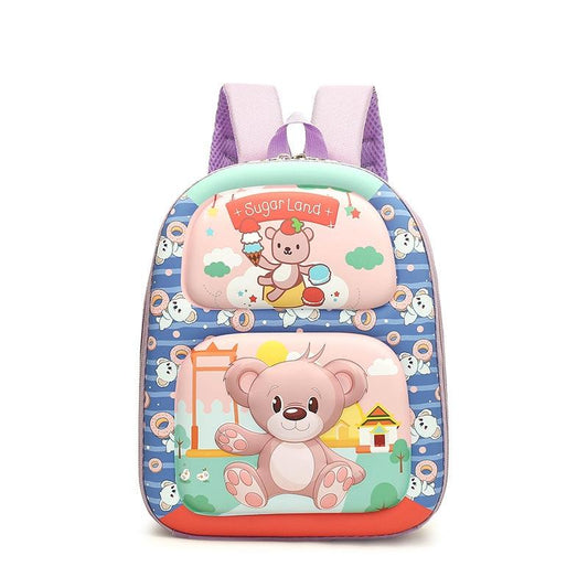 Kindergarten 3d Cartoon School Bag - Ideal for Little Ones - Bear