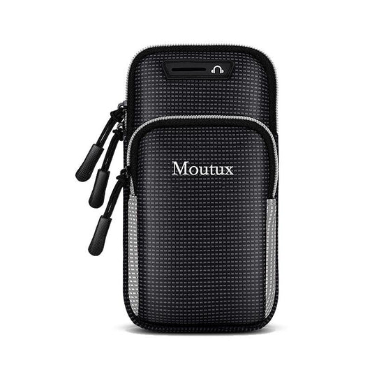 Waterproof Running Arm Bag For Outdoor Sports - Gray