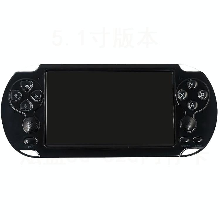 Retro Handheld Game Console With 5.1 Screen & 8G Memory - Black