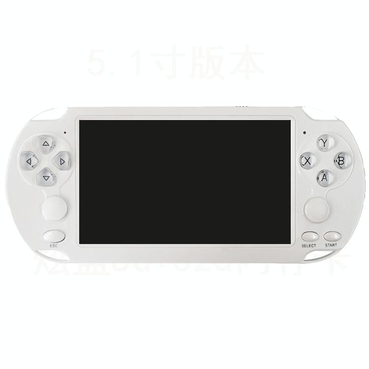 Retro Handheld Game Console With 5.1 Screen & 8G Memory - Black