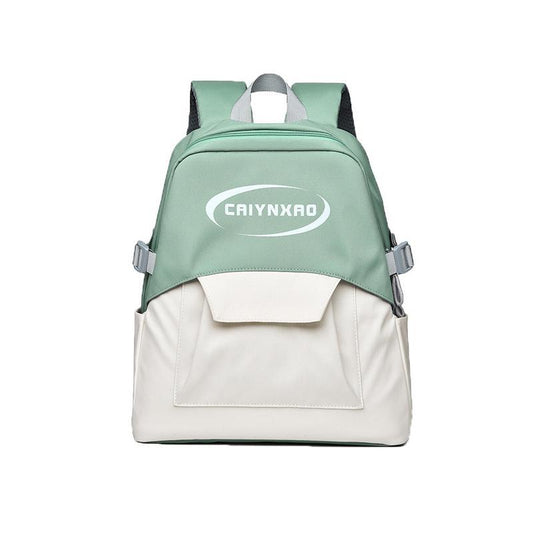 Large Splash Proof Backpack For Outings & School - Green