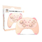 Cat Shaped Wireless Tooth Handle for Nintendo Switch - Orange Pink