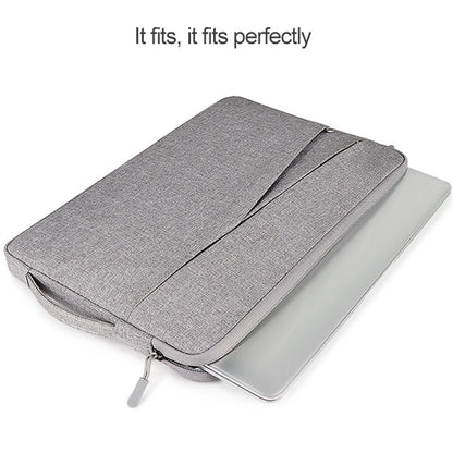 13.3 Inch Polyester Laptop Liner Bag with Small Bag - Ideal for Notebooks - Deep Space Gray