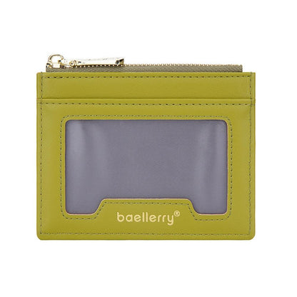 Light & Thin Card Bag Multifunctional Coin Purse - Red