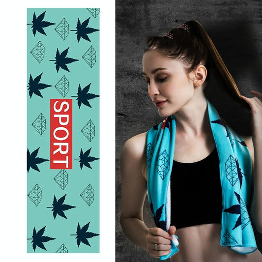 Quick Drying Cooling Towel For Outdoor Sports 100 X 30Cm - Maple