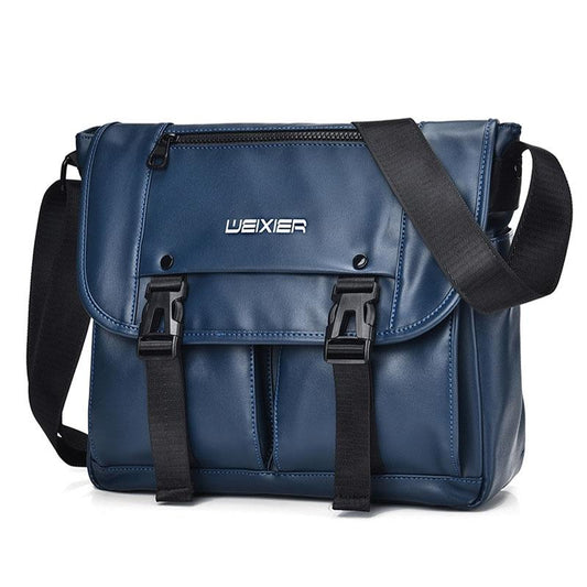 Large Capacity Business Messenger Bag For Men - Blue
