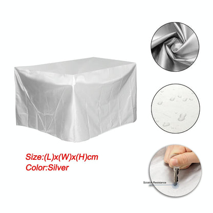 Waterproof 3D Printer Dust Cover - 43X43X32Cm Size - Silver - 45X45X30Cm