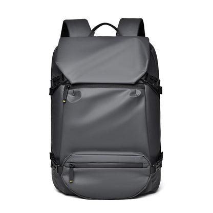 Travel Backpack for Men - Compact and Durable - Grey