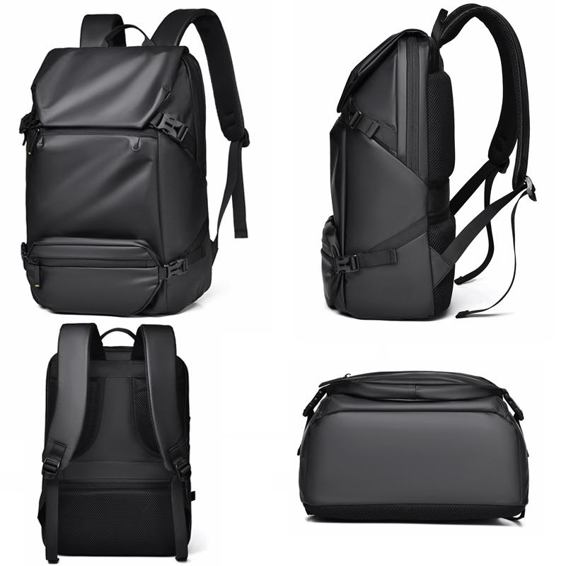 Travel Backpack for Men - Compact and Durable - Grey