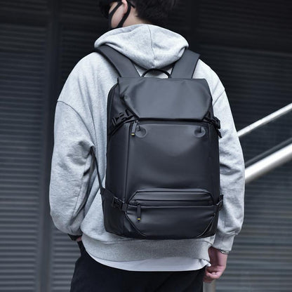 Travel Backpack for Men - Compact and Durable - Grey