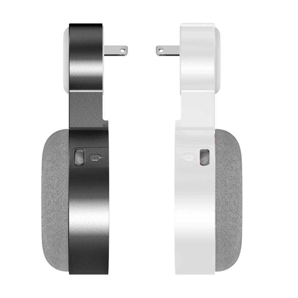 Google Nest Mini Wall Bracket with Cable Storage - White