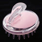 5Pc Silicone Pvc Massage Brush Set - Red