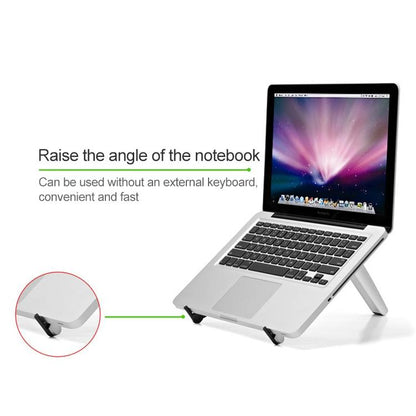 Triangle Cooling Bracket for Tablets Laptops and Desktops - White