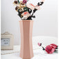 Versatile Plastic Vase For Creative Wet And Dry Flower Arrangements - Pink