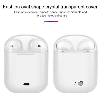Wireless Bluetooth Tws Earphones with Charging Bin - I7s Binaural Plating - Gold