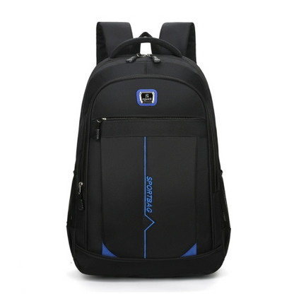 Large Capacity Casual Backpack For Students - Black